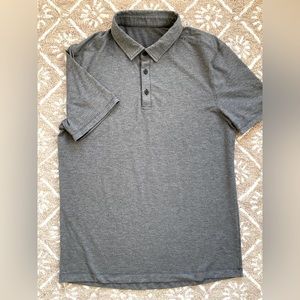 Lululemon Evolution S/S Polo Shirt (Heather Grey)